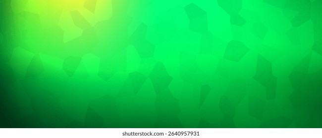 Abstract vector background made of triangles. Background color is green with yellow. Ecology, business template. Gradient pattern for decoration decoration. Conceptual background eps10
