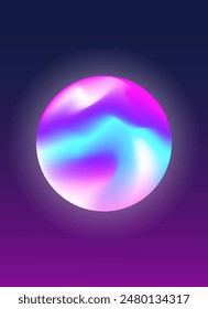 Abstract vector background with mesh gradient. Soft, luminous hues of pink, purple, and blue, ethereal glow. Perfect for digital design, web graphics, applications, and other creative projects.