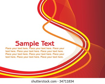 abstract vector background with mesh illustration