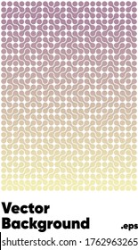 Abstract Vector Background Metaballs Pattern. Gradient Metabols Pattern