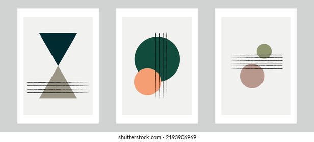 Abstract vector background. Modern artistic wallpaper. Artistic black lines. Good for home decor, wall art, poster, invitation and cover.