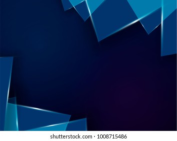 
abstract vector background, modern design. triangles, glare. illustration