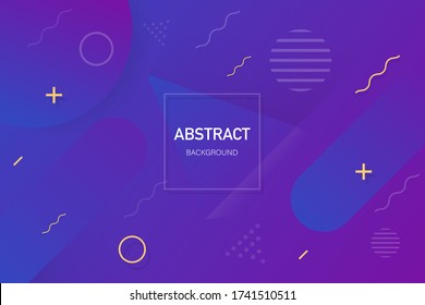 Abstract vector background. Background with modern gradient shape. Vector