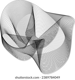 Abstract vector background. Monochrome illustration. Image contains a effect the black and white tones.