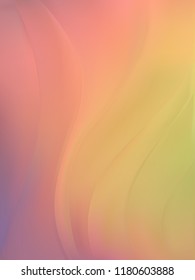 Abstract vector background. Multicolored. Satin. Silk. Waves. Folds.