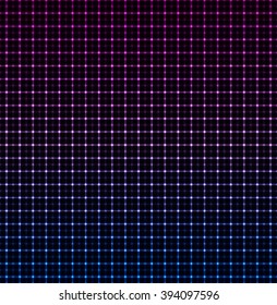 Abstract vector background. Neon lines and stripes. Neon 
grid. Vector illustration. Eps10. Bright background for your projects