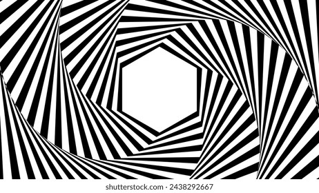 Abstract vector background, Optical graphic background, Optical illusion, vector illustration	