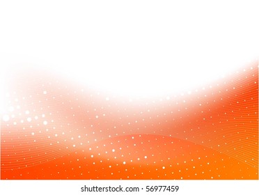 abstract vector background orange color