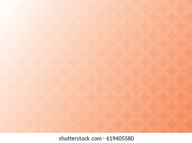 Abstract vector background orange and white business of overlap circles beautiful.