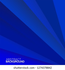Abstract vector background with overlap blue lines