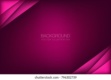 Abstract vector background overlap paper layer and space for text design illustration