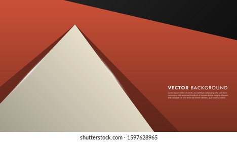 abstract vector background. overlapping geometric shapes. Vector illustrations for wallpapers, banners, backgrounds, cards, landing pages, etc.