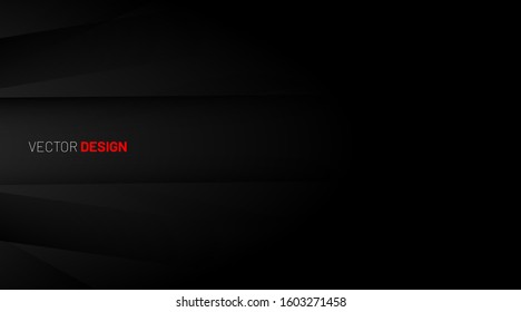 abstract vector background. overlapping shadow shapes. 3D design technology