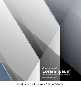 abstract vector background. overlapping shape. New texture for your design .