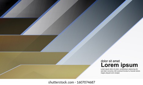 abstract vector background. overlapping shape. New texture for your design .