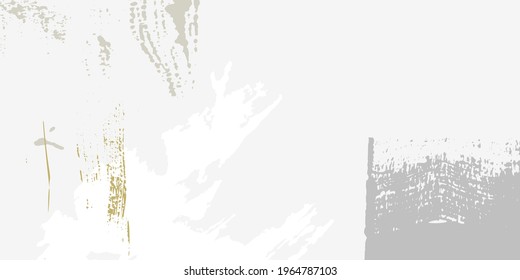 Abstract vector background with paint strokes and shapes in pastel colors. Isolated  textures.Trendy graphic artwork for poster, cover, invitation, placard, brochure, flyer. 