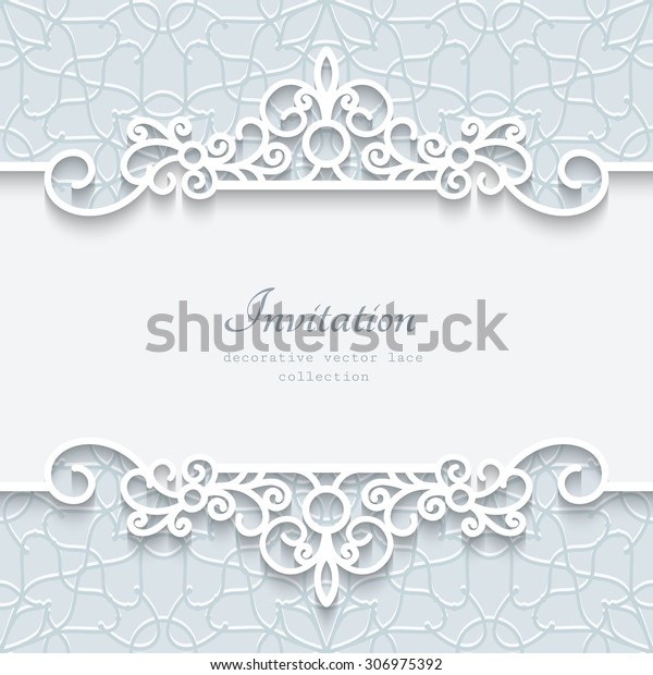 Abstract vector background with paper divider,
header, ornamental frame,
eps10