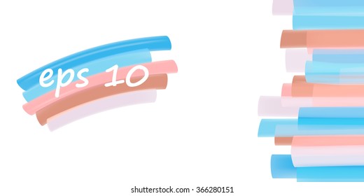 abstract vector background with pastel colors with space for text