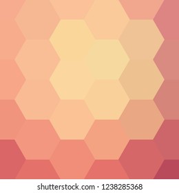 abstract vector background. pastel hexagons. polygonal style. eps 10
