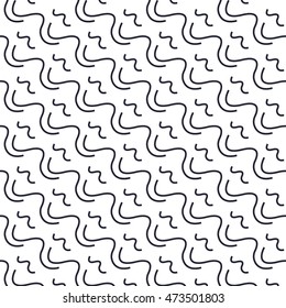 Abstract vector background. Pattern sea