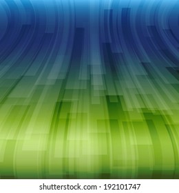 Abstract vector background. Perspective wave.