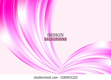 Abstract vector background in pink color with white lines, mesh, design element eps10