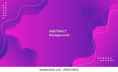 abstract vector background with pink and purple liquid. Background image stock