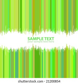 Abstract vector background with a place for text in green colors