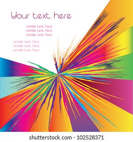 Abstract Vector background with place for your text