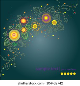Abstract Vector background with place for your text