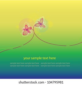 Abstract Vector background with place for your text