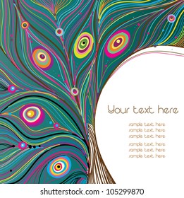 Abstract Vector background with place for your text