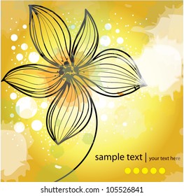 Abstract Vector background with place for your text