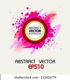 Abstract vector background with place for your text