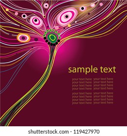 Abstract Vector background with place for your text