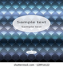 Abstract vector background with place for your text. Pattern resembles nacre or stained glass.
