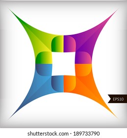 Abstract vector background with place for your text