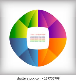 Abstract vector background with place for your text