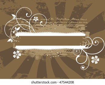 Abstract vector background with place for your text