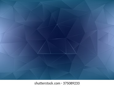 abstract vector background, polygon