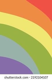 Abstract vector background. Pride month. Rainbow. Banner, poster