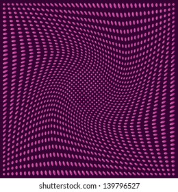 abstract vector background with psychedelic retro motives
