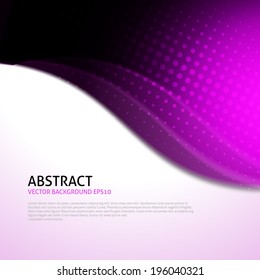 Abstract Vector Background Purple Layers Eps Stock Vector (Royalty Free ...