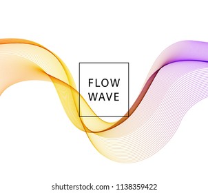 Abstract vector background, purple waved lines for brochure, website, flyer design. illustration eps10