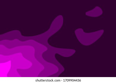 fondo vectorial abstracto de ondas púrpura