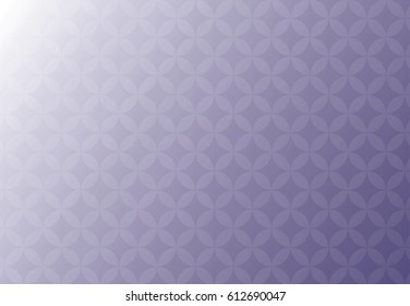 Abstract vector background purple and white business of overlap circles beautiful.
