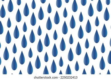 Abstract vector background with raindrops