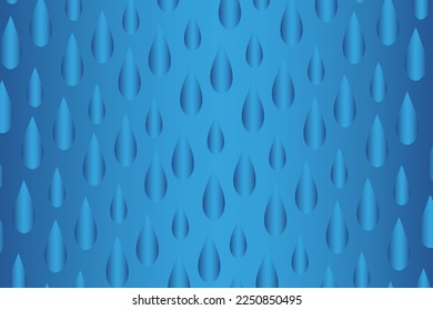 Abstract vector background with raindrops