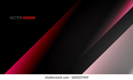 abstract vector background. rectangle shape overlapping. 3d design technology