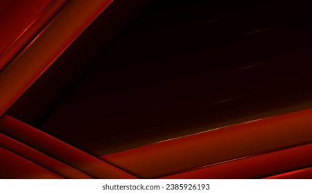 Abstract vector background red black geometric overlapping shapes. template,brochure,cover, frame, dark, technology concept, game.